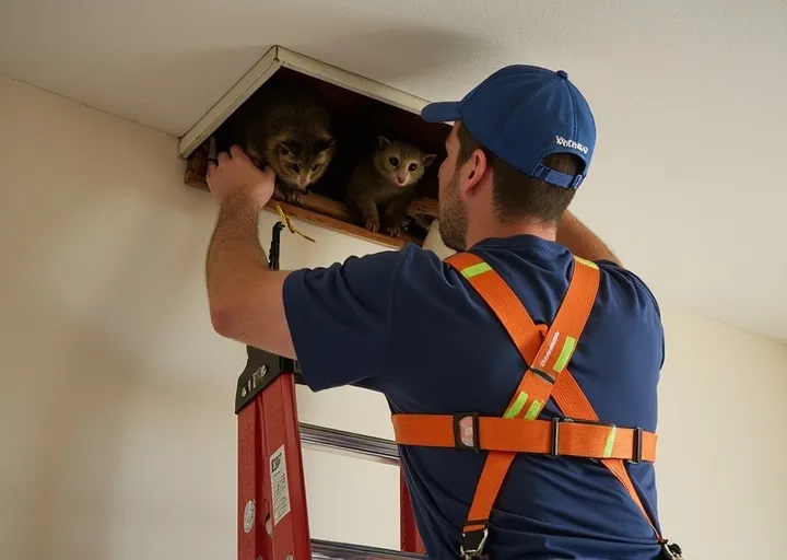 Safe Roof Cavity Access Woodend